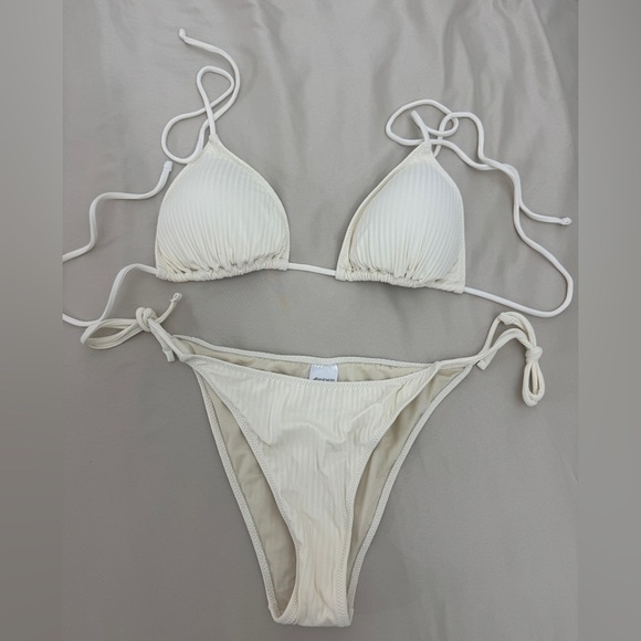 forgive Other - Cream Bikini Swimwear